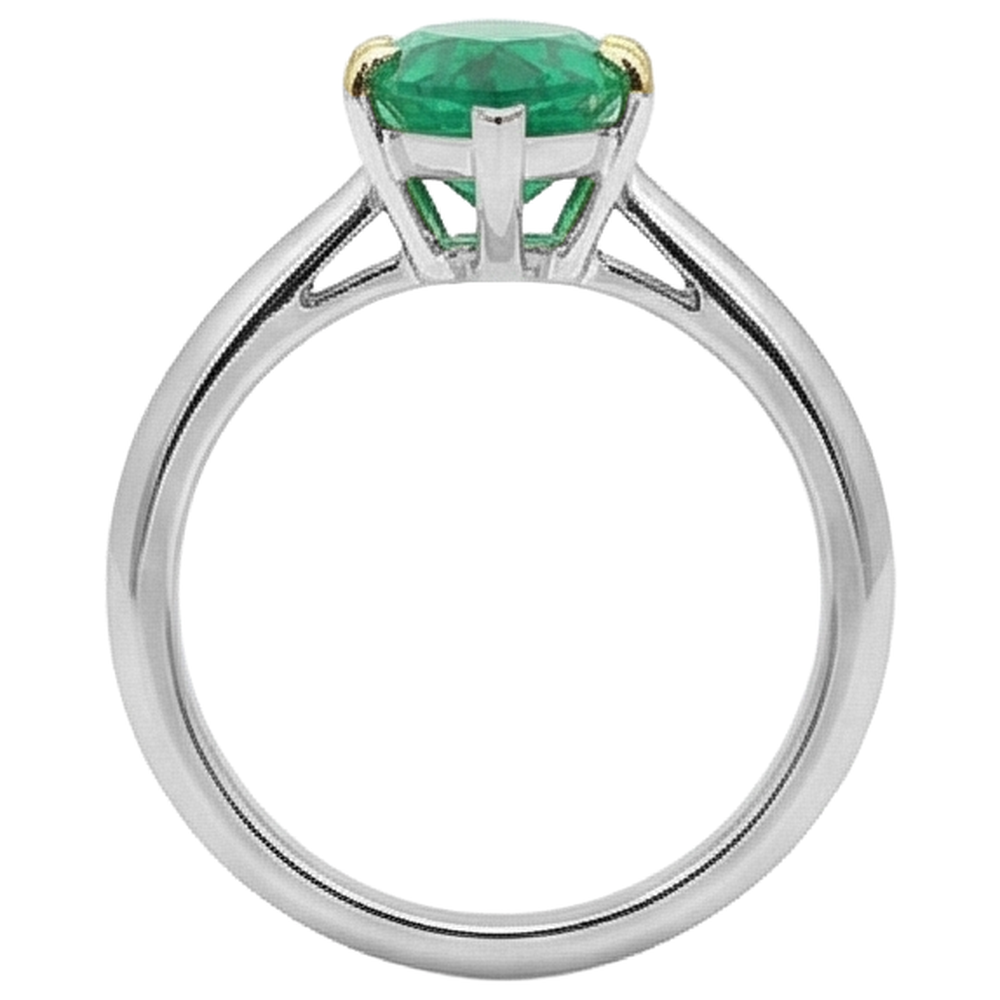 Signature Bague Pierre de Couleur 3 carats – vue détaillée