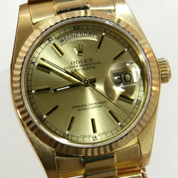 Montre Rolex Day-Date President en Or Jaune Présidentielle