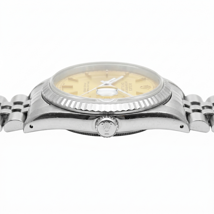Montre Rolex Datejust dame Cadran Rolex acier inoxydable jubilé Datejust