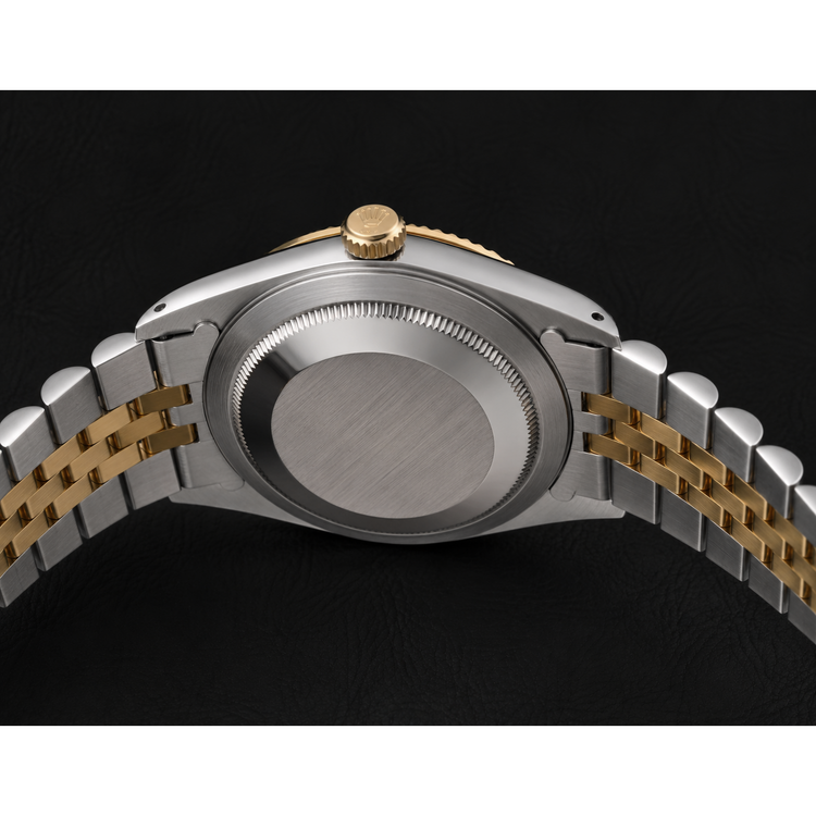 Montre Rolex Datejust 31 mm pour femme, bicolore chocolat, cadran à chiffres romains