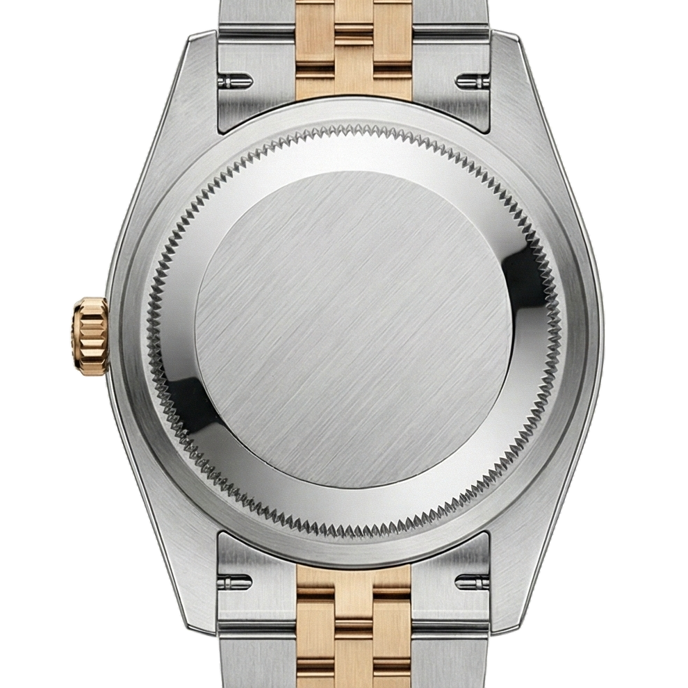 Montre Dame Champagne Bâton Cadran Rolex Lunette Or Jaune Jubilé