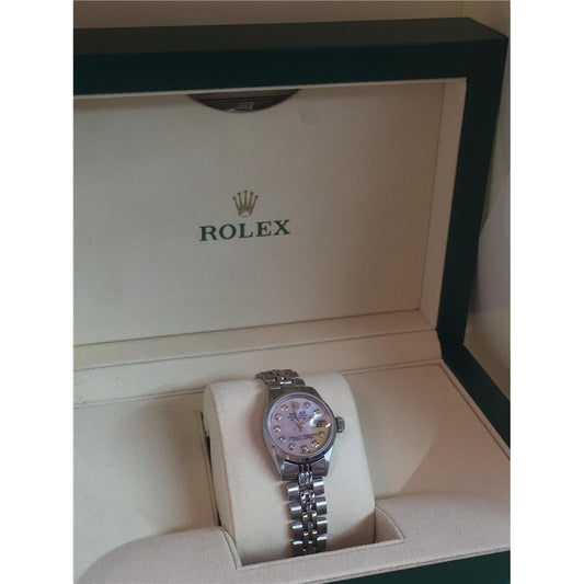 Montre Datejust Rolex Bracelet Jubilee Cadran Diamant Acier Inoxydable