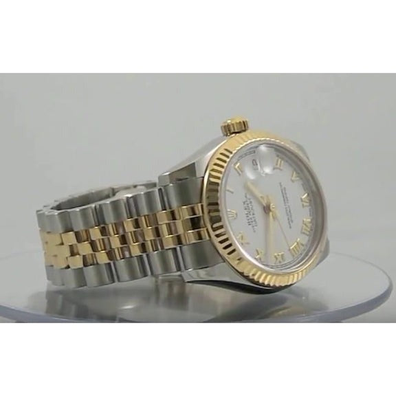  montre Rolex en acier et or
