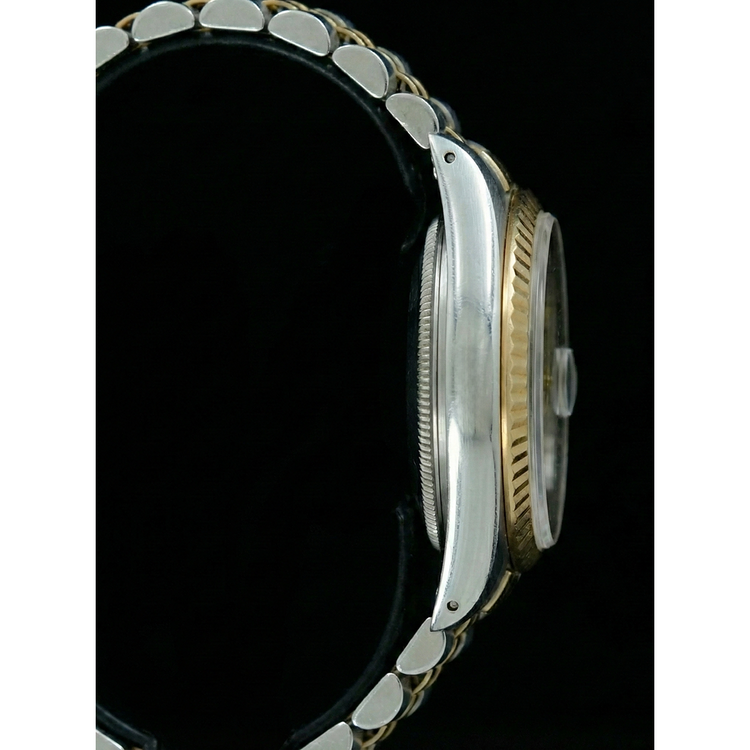 Montre Femme Datejust Cadran Bâton De Champagne Rolex acier inoxydable & Jubilé Or