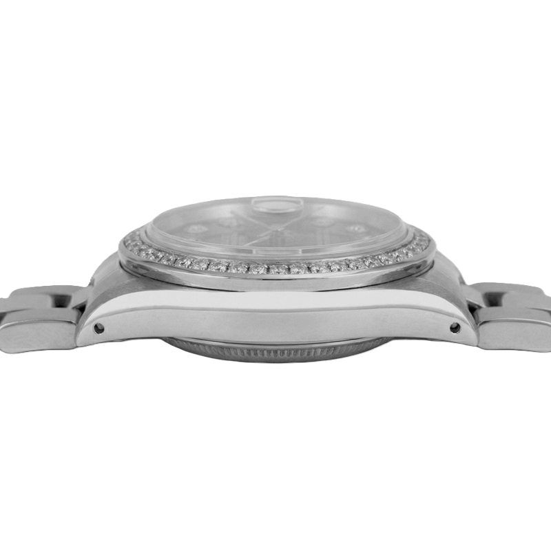 Montre Femme Rolex Bracelet huître Magnifique date juste Rolex