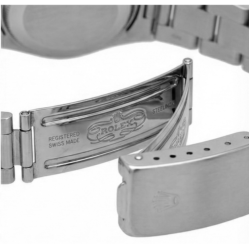 Montre Femme Rolex Bracelet huître Magnifique date juste Rolex