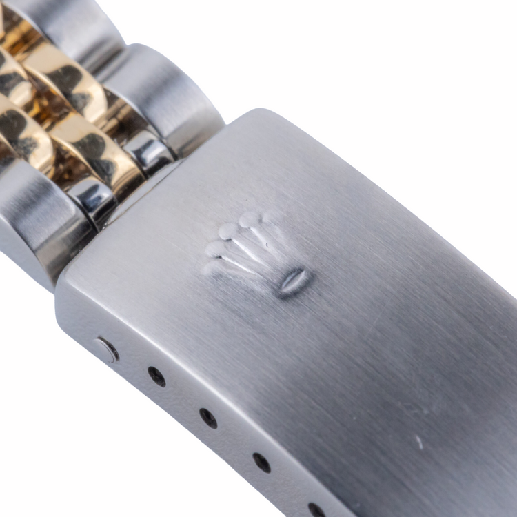 Montre Femme Rolex Datejust Cadran Diamant Chaîne acier inoxydable & Or