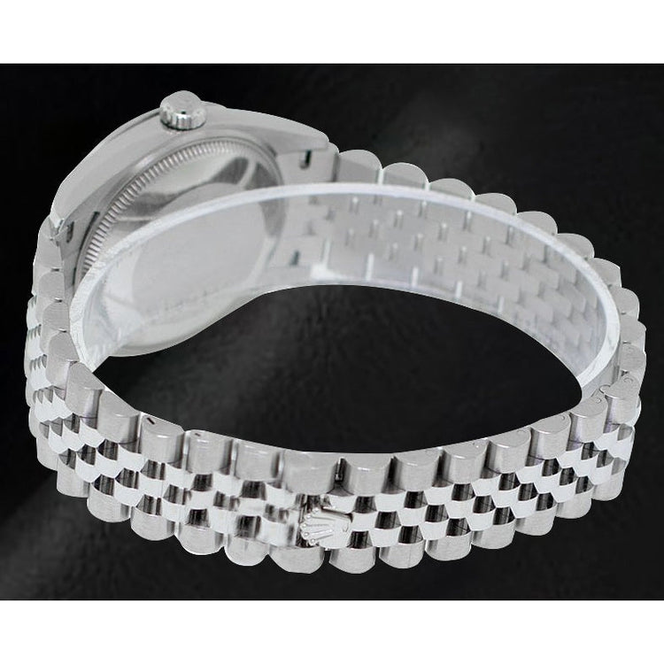 Montre Rolex 278274 Date-just 31 mm avec cadran romain en rhodium foncé