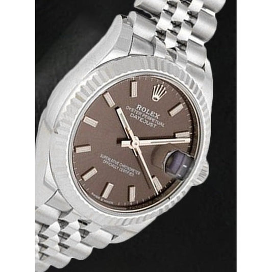 Montre Rolex Date-Just en acier inoxydable 
