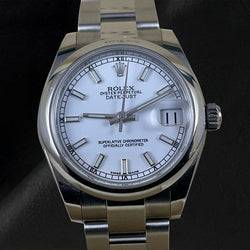 Montre Rolex Date-just 31 mm en acier inoxydable pour femme