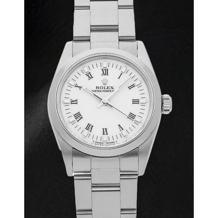 Montre Rolex Date-just 31 mm pour femme avec cadran blanc romain