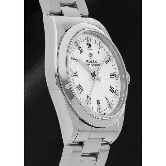 Montre Rolex Date-just 31 mm pour femme avec cadran blanc romain