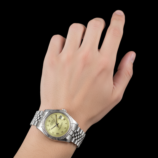 Montre Rolex DateJust Homme Bracelet Jubilee Acier Inoxydable