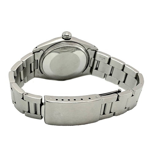 Montre Rolex Date avec cadran en nacre blanche et diamants de 34 mm
