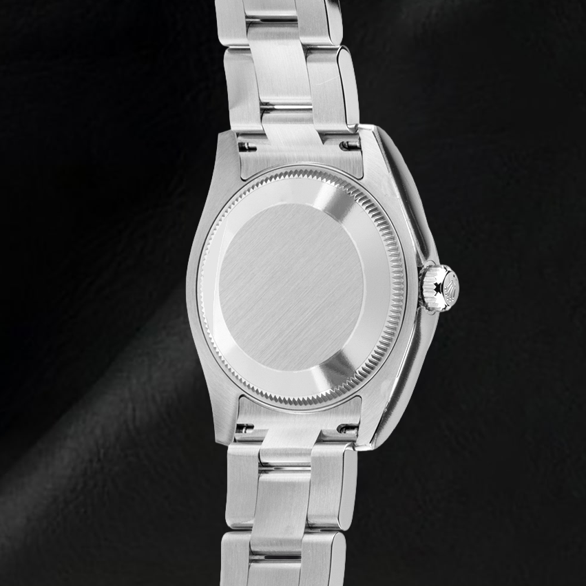 Montre Rolex Datejust 31 mm en acier inoxydable avec cadran lumineux vert menthe