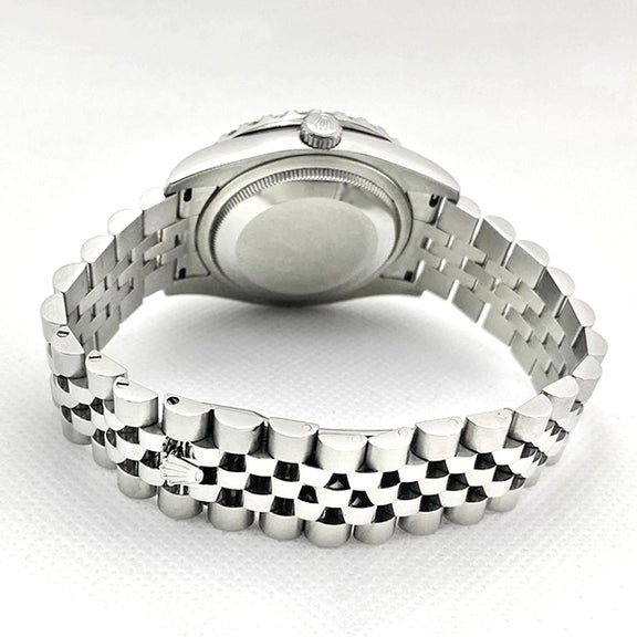 Rolex Datejust 36 mm avec cadran en nacre bleue 
