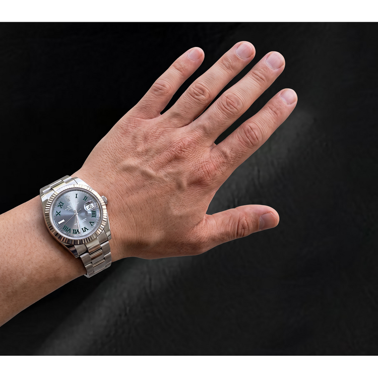 Montre Rolex Datejust 41 Cadran Ardoise Wimbledon Acier Inoxydable