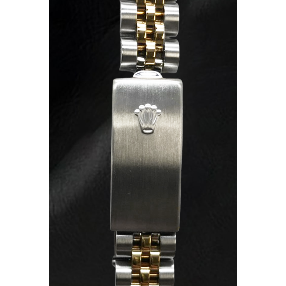 Montre Rolex Datejust Année 2001 Cadran Diamant Nacre Grise 26 mm Bicolore