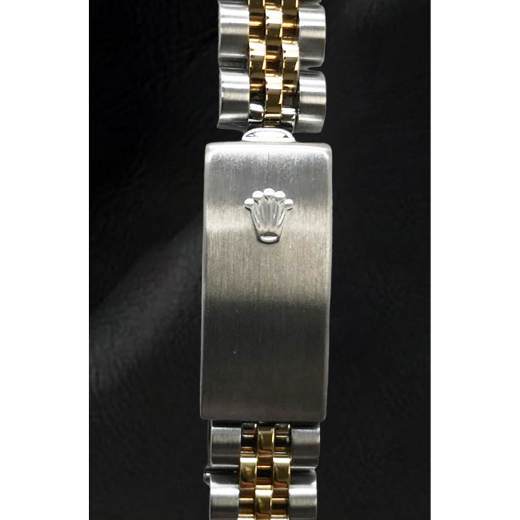 Montre Rolex Datejust Année 2001 Cadran Diamant Nacre Grise 26 mm Bicolore