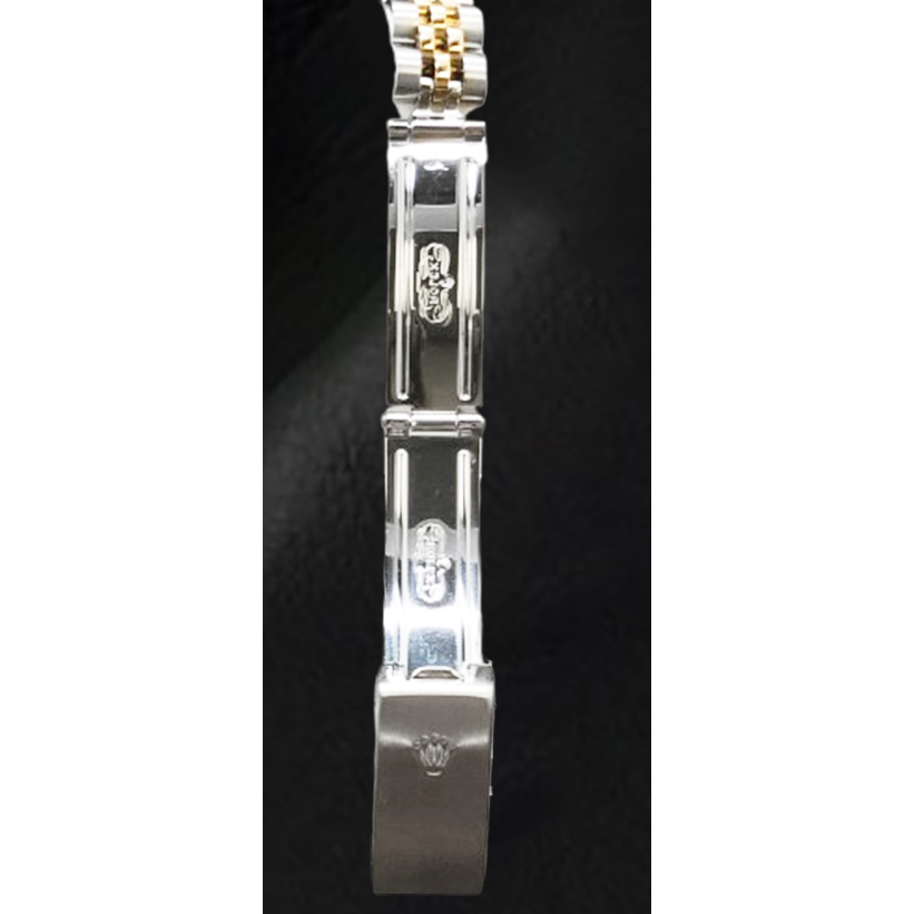 Montre Rolex Datejust Année 2001 Cadran Diamant Nacre Grise 26 mm Bicolore