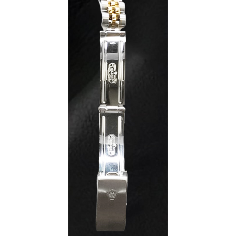 Montre Rolex Datejust Année 2001 Cadran Diamant Nacre Grise 26 mm Bicolore