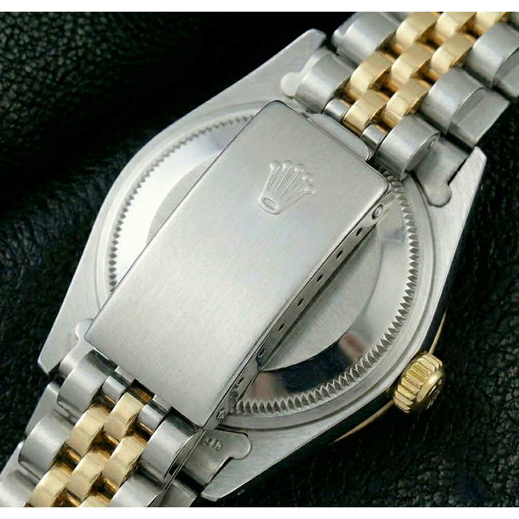 Montre Rolex Datejust Cadran Diamant Bicolore coiffer Jubilé Ivoire