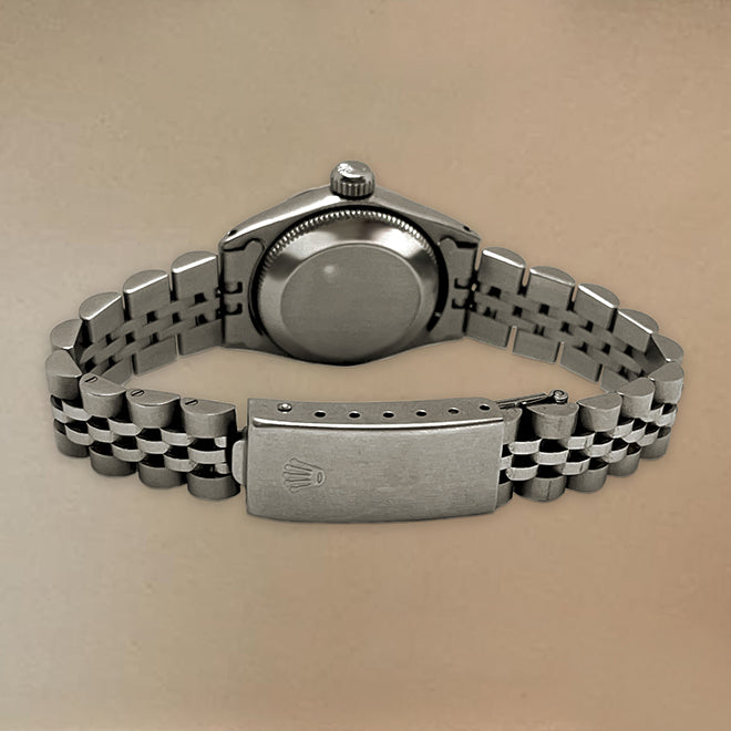 Montre Rolex Datejust Cadran Nacre Lunette Diamant acier inoxydable