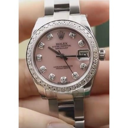 Montre Rolex Datejust Cadran Nacre Rose 