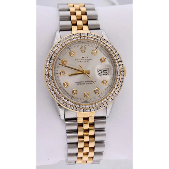 Montre Rolex Datejust Lunette De Diamants Date Juste

