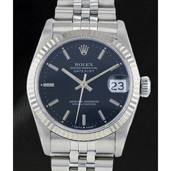 Montre Rolex Datejust Oyster Perpetual 31 mm en acier inoxydable pour homme