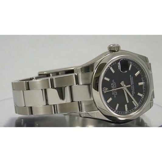 Montre Rolex Datejust cadran noir 