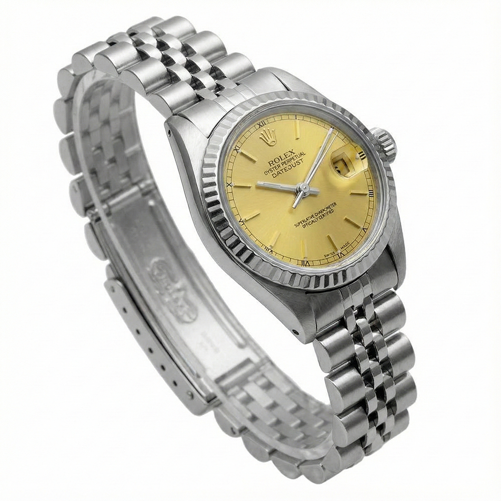 Montre Rolex Datejust dame Cadran Rolex acier inoxydable jubilé Datejust