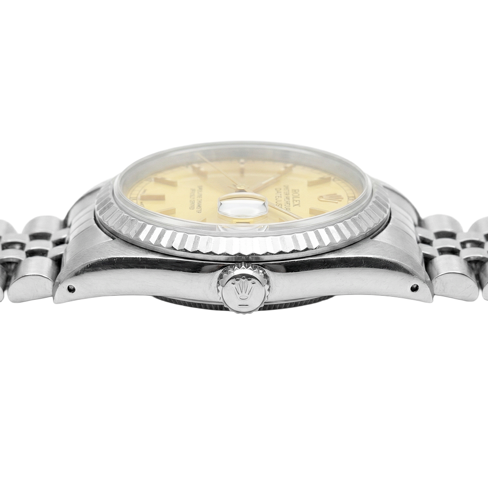 Montre Rolex Datejust dame Cadran Rolex acier inoxydable jubilé Datejust