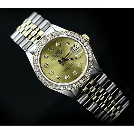 Montre Rolex Datejust de taille moyenne 