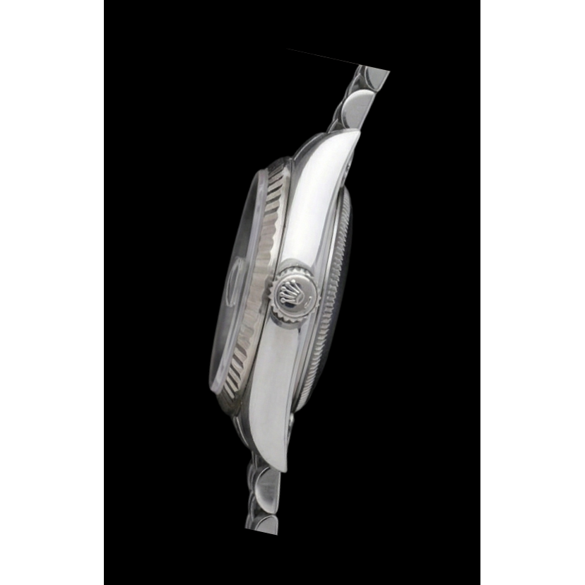 Montre Rolex Datejust en acier inoxydable avec cadran argenté de 31 mm