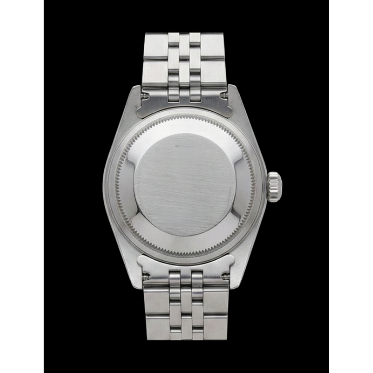 Montre Rolex Datejust en acier inoxydable avec cadran argenté de 31 mm