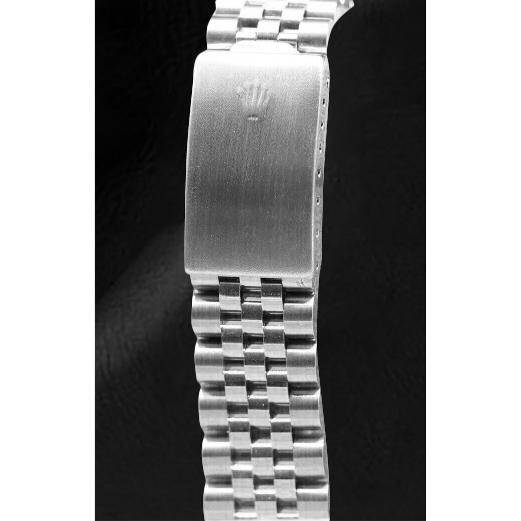 Montre Rolex Datejust en acier inoxydable avec cadran diamant chocolat