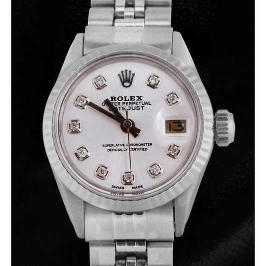 Montre Rolex Datejust pour femme avec bracelet Jubilee 