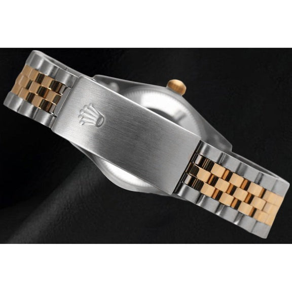 Montre Rolex Datejust pour femme avec cadran lumineux blanc Jubilee 