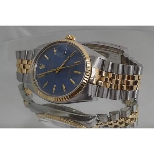 Montre Rolex Datejust pour homme, bracelet en acier inoxydable 