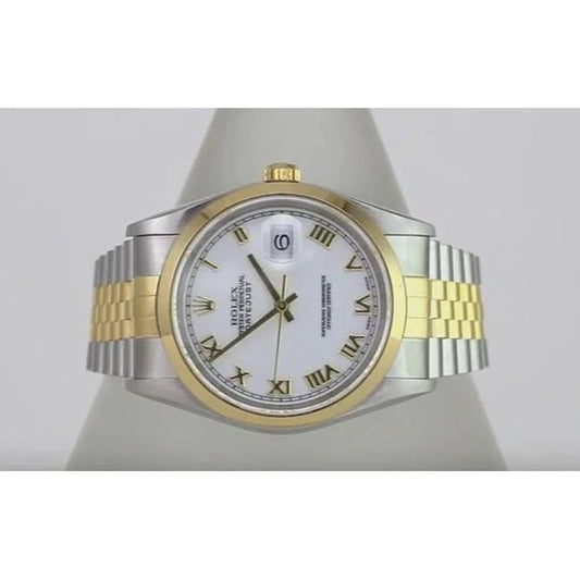 Montre Rolex Datejust pour homme, lunette lisse