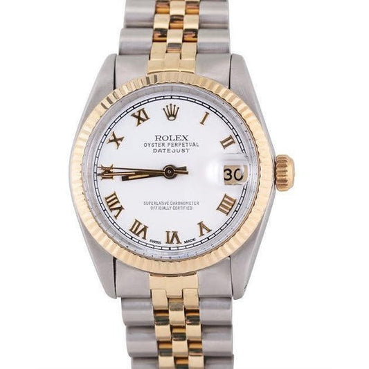 Montre Rolex Datejust pour hommes, cadran romain