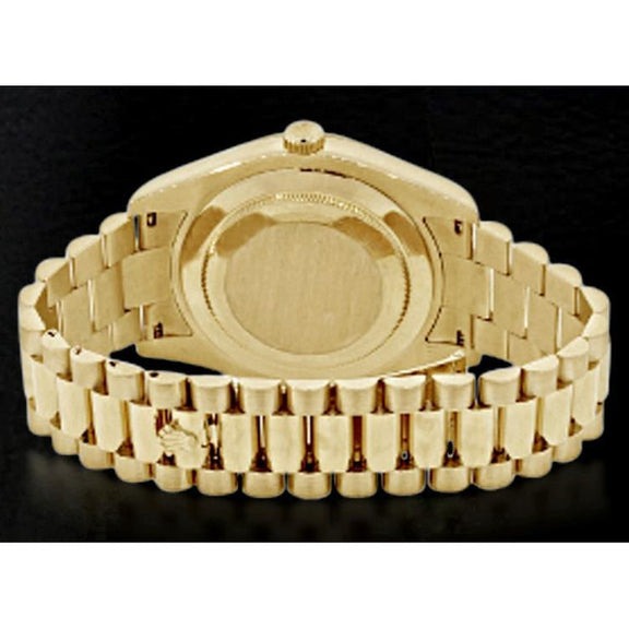 Montre Rolex Jour Date 2 cadran champagne 41 mm pour homme en or jaune2