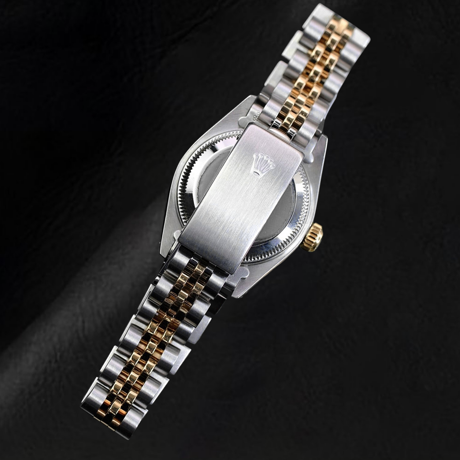 Montre Rolex Lady Datejust 26 mm, cadran jubilé argent et diamants, deux tons