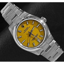 Montre Rolex Oyster Perpetual 31 mm en acier inoxydable pour femme