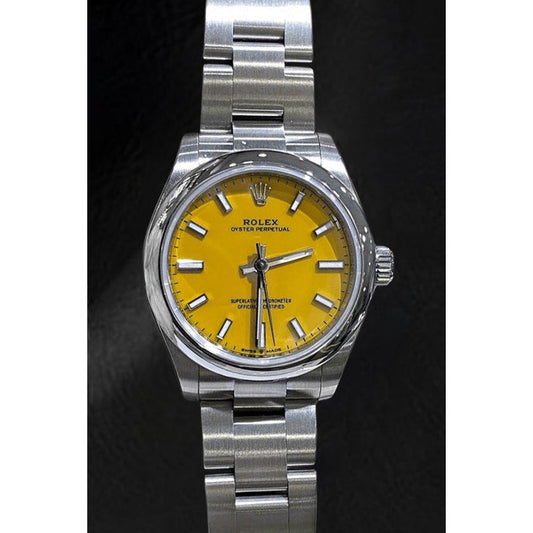 Montre Rolex Oyster Perpetual 31 mm en acier inoxydable pour femme