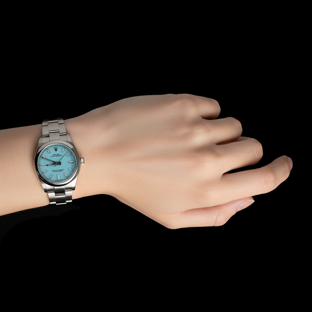 Montre Rolex Oyster Perpetual 31 mm en acier inoxydable pour femme P4