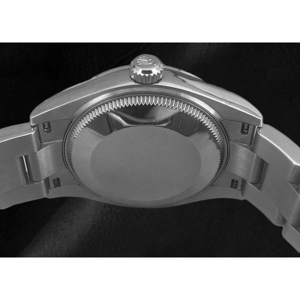 Montre Rolex Oyster Perpetual 31 mm pour femme avec cadran lumineux Tiffany en acier