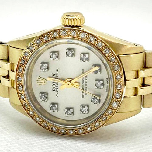 Montre Rolex Oyster avec cadran 