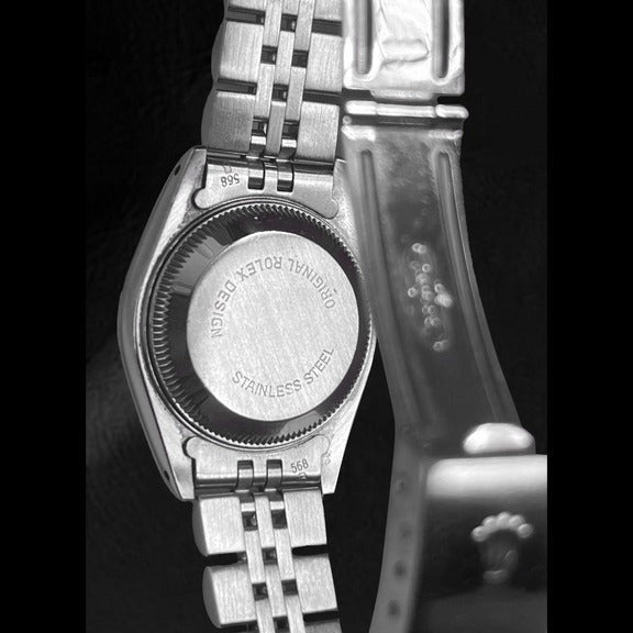 Montre Rolex dame-Datejust en acier inoxydable